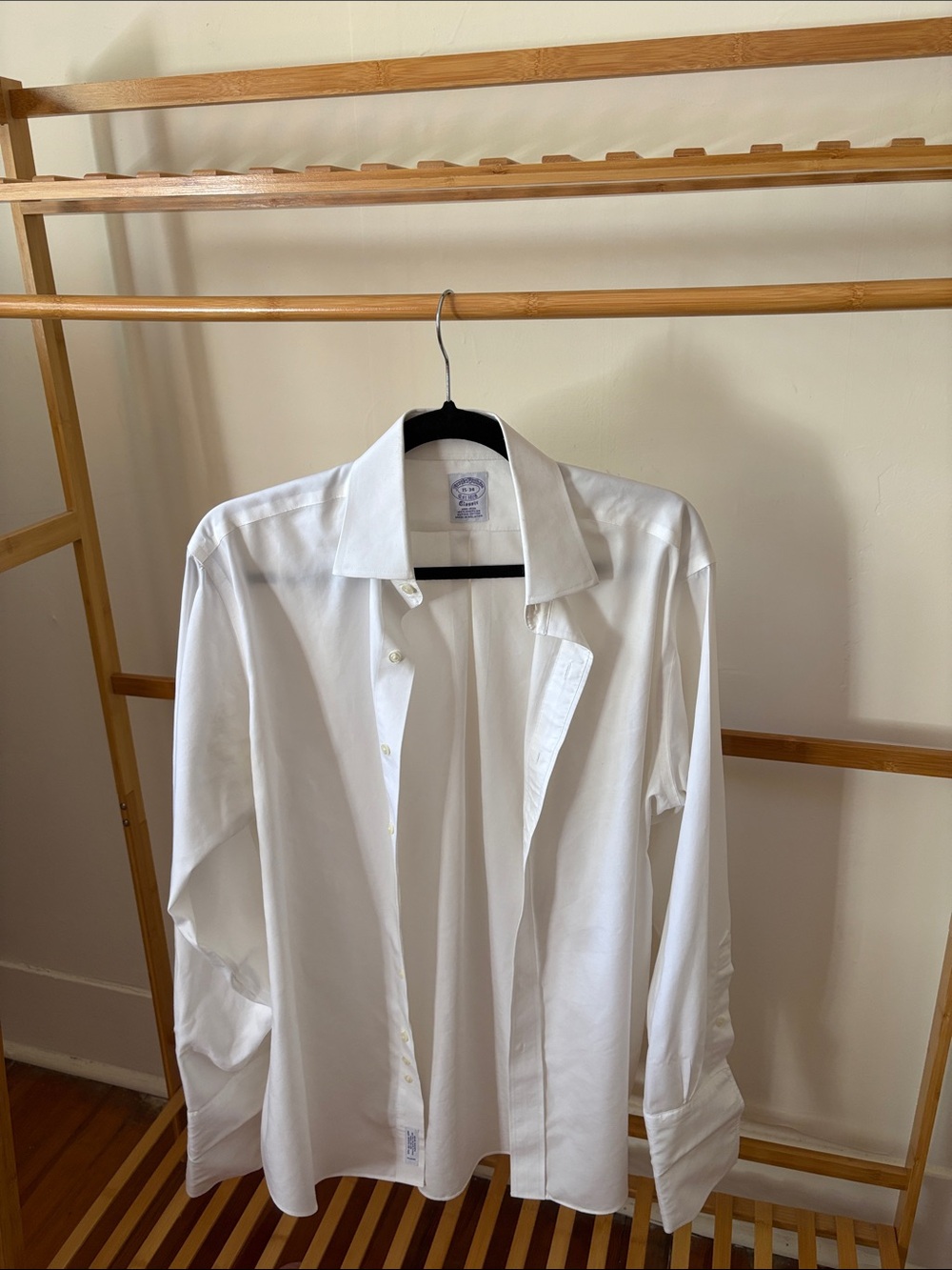Brooks Brothers Classic White Men’s Dress Shirt